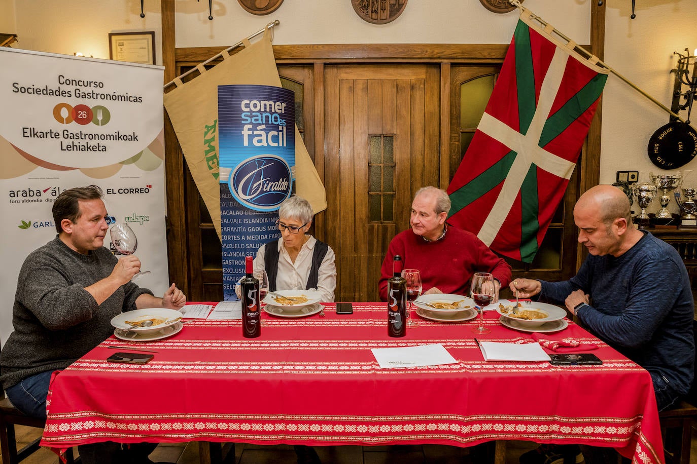 Fotos: La cena de Ametza, en imágenes