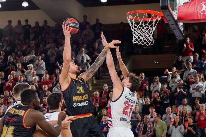 Fotos: Mónaco-Baskonia, en imágenes