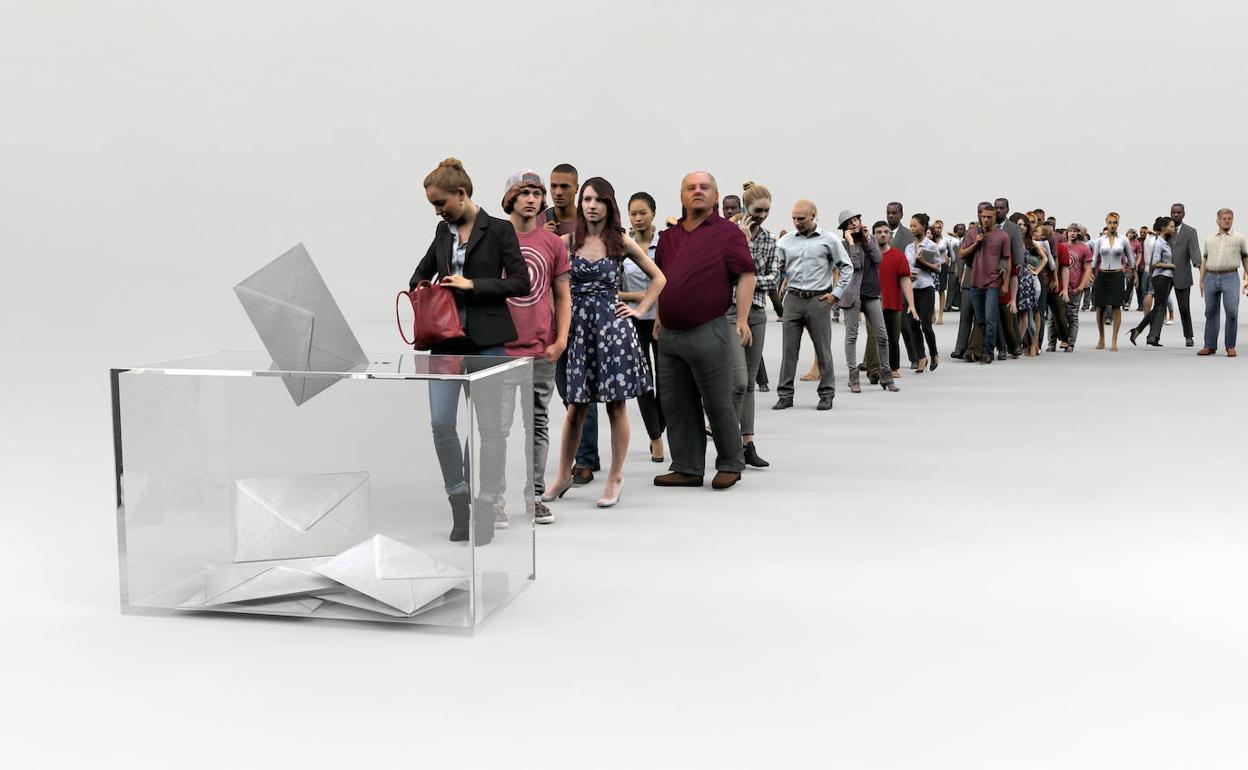 Urnas con espejos retrovisores