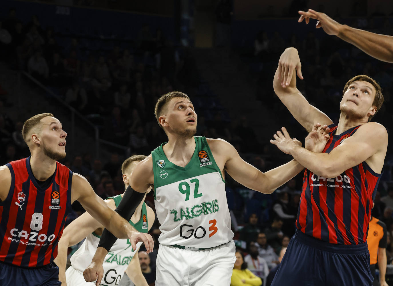 Fotos: Las mejores imágenes del Baskonia-Zalgiris