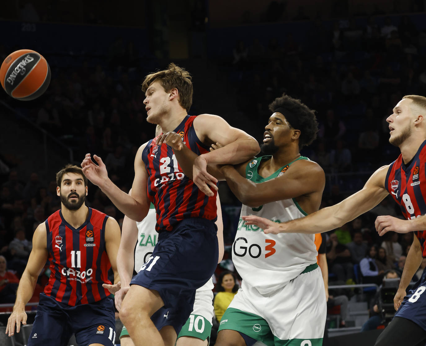 Fotos: Las mejores imágenes del Baskonia-Zalgiris