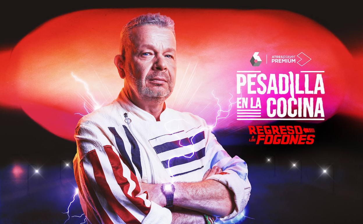 Alberto Chicote inicia una nueva temporada de 'Pesadilla en la cocina'.