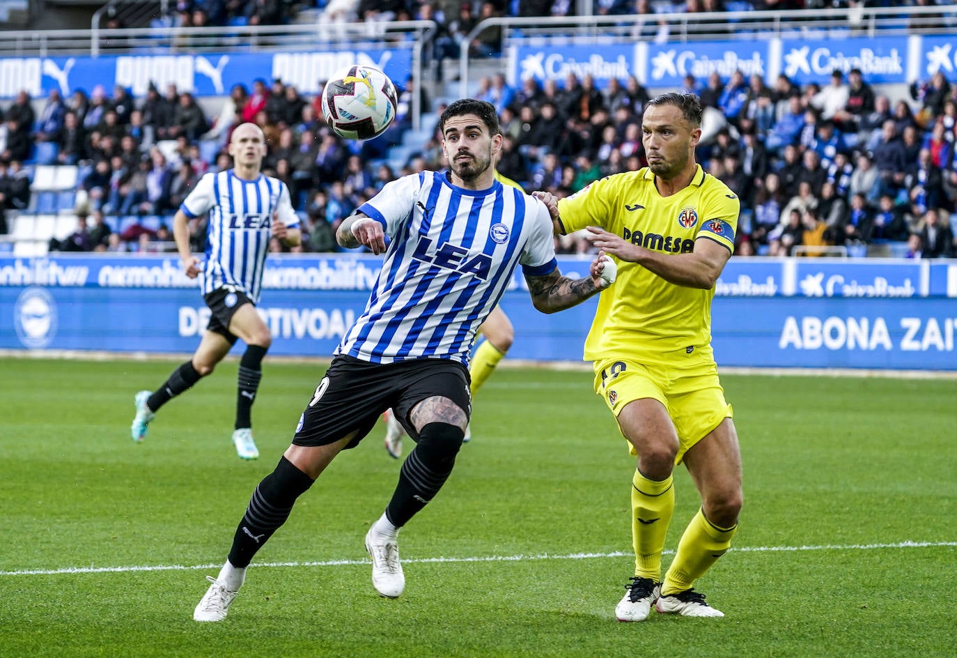 Fotos: Las mejores imágenes del Alavés - Villarreal &#039;B&#039;