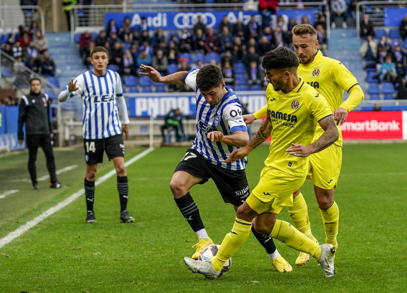 Fotos: Las mejores imágenes del Alavés - Villarreal &#039;B&#039;