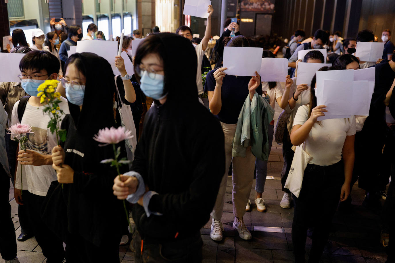 Protestas en Hong Kong. 