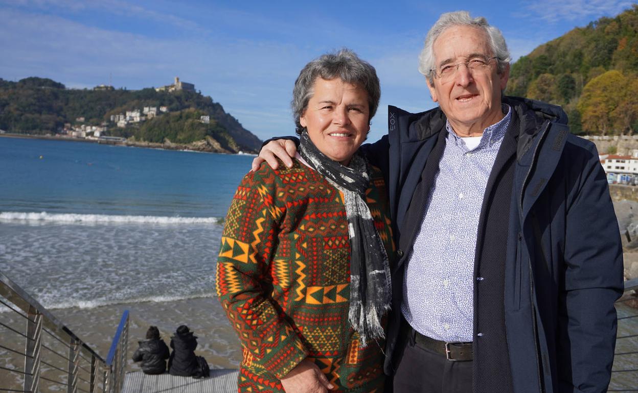 Itxaro Borda eta Andres Alberdi.