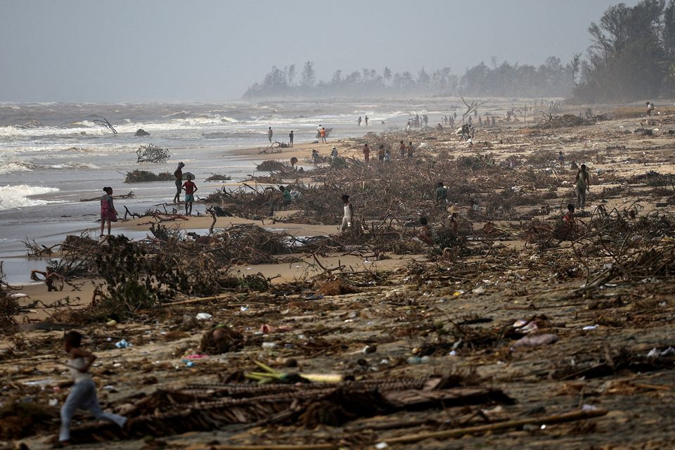 Ciclón Batsirai, en Madagascar