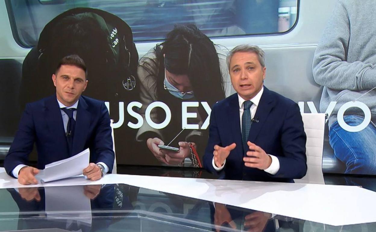 Vicente Vallés habla de su guerra con los presentadores de Informativos Telecinco