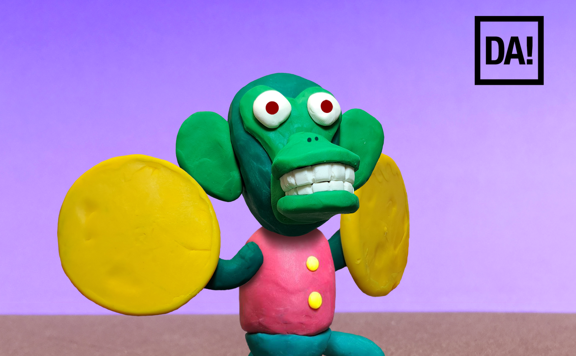 Plastilinazko irudiekin.