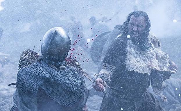 Una de las sangrientas batallas de 'Irati'.