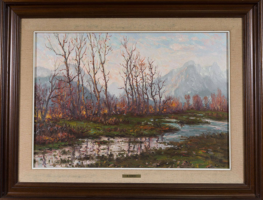 Paisaje de Riaño (León).