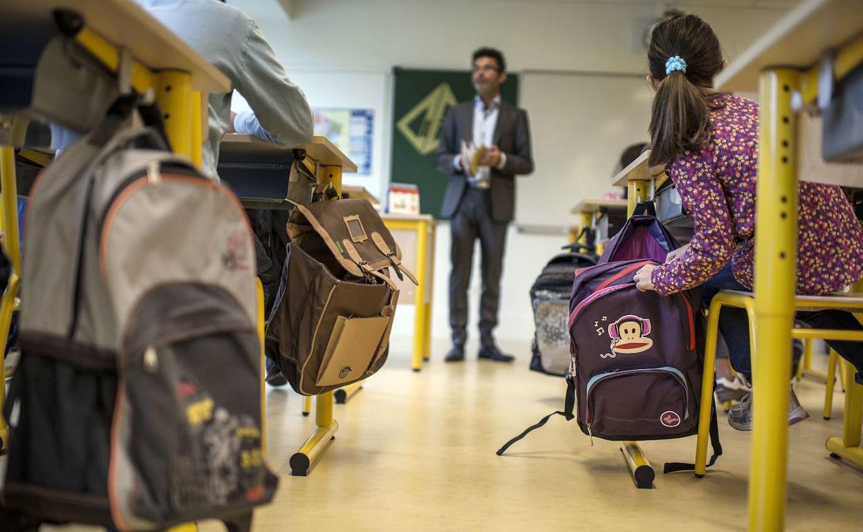 Según el Consejo Escolar de Euskadi, la interinidad resta «calidad» a los proyectos educativos. 