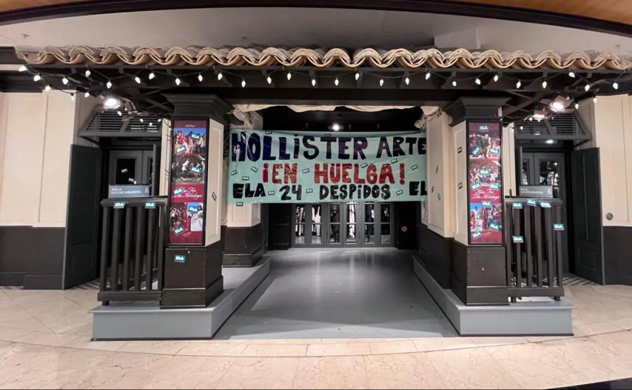 A tientas Mutuo clase Huelga en Hollister de Artea: Trabajadores de Hollister de Artea  protagonizan la primera huelga mundial de la empresa | El Correo