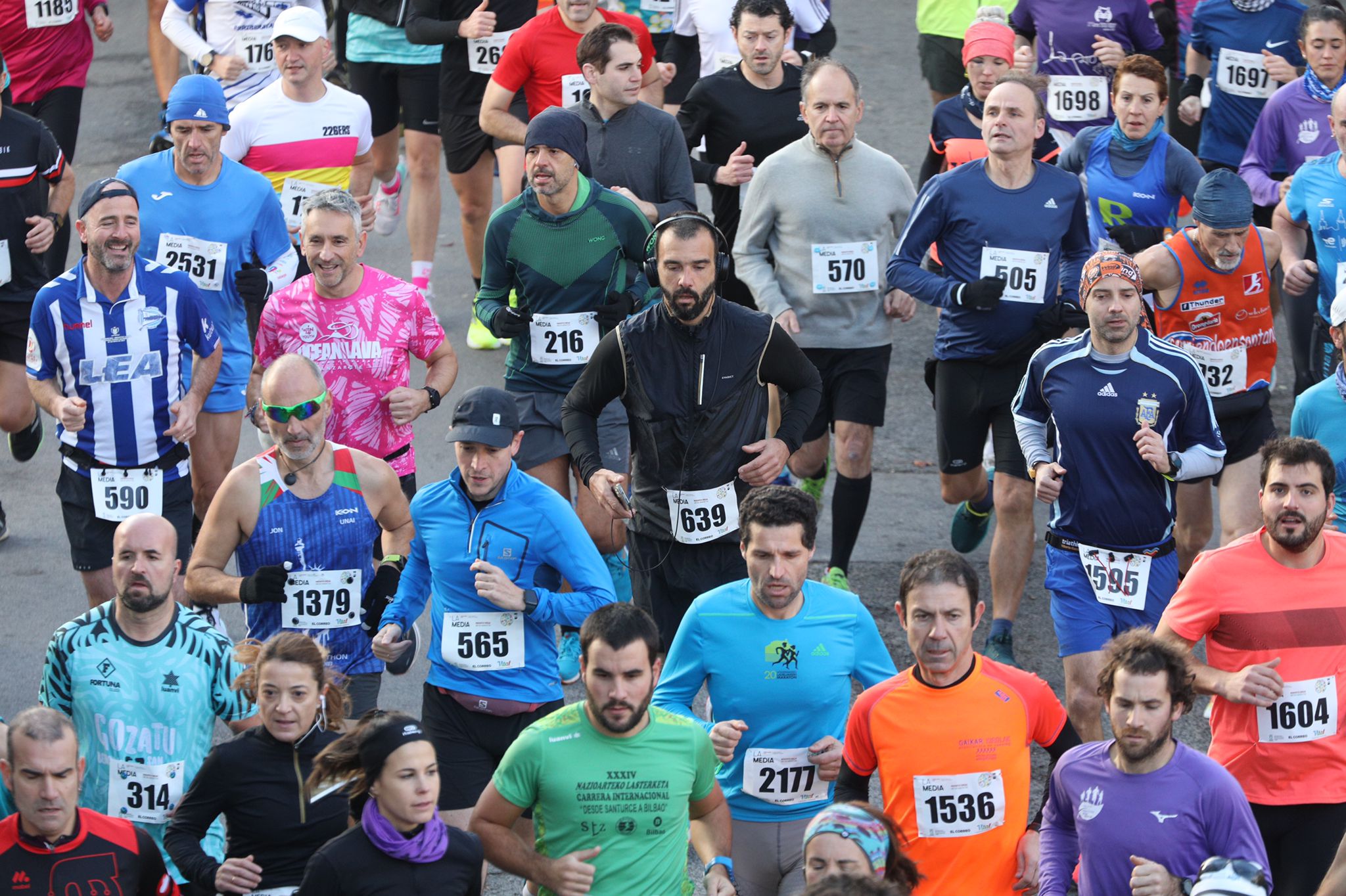 Fotos: La Media Maratón de Vitoria, en imágenes