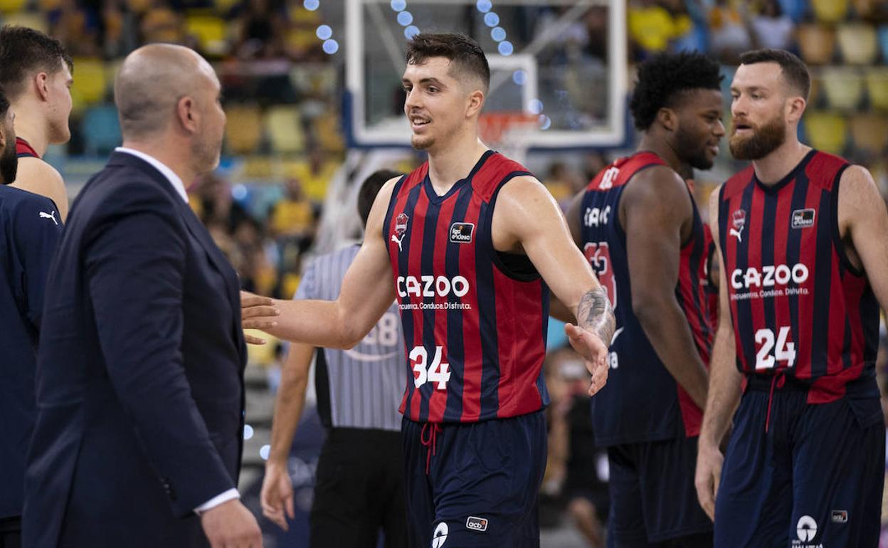 El Baskonia ganó con contundencia en Gran Canaria. 