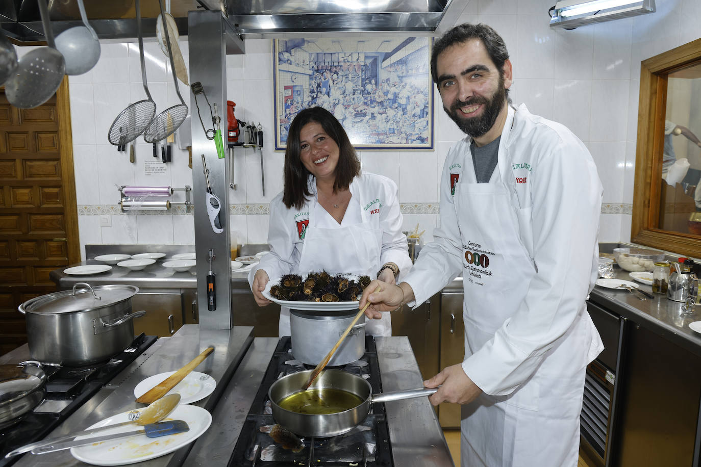 Fotos: Así fue la cena en la sociedad gastronómica Kakiturri