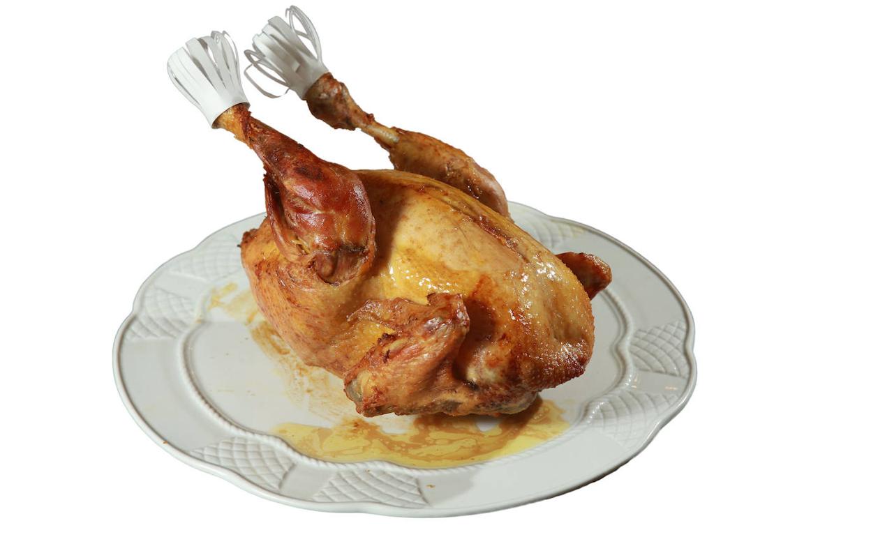 Capón, un gallo con proteínas para la Navidad