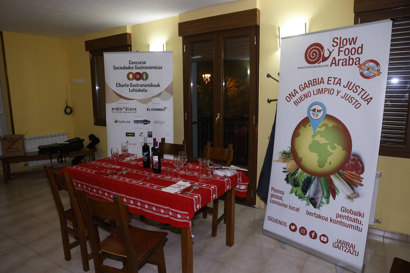 Fotos: Así fue la cena en la Sociedad Gastronómica Artesilla