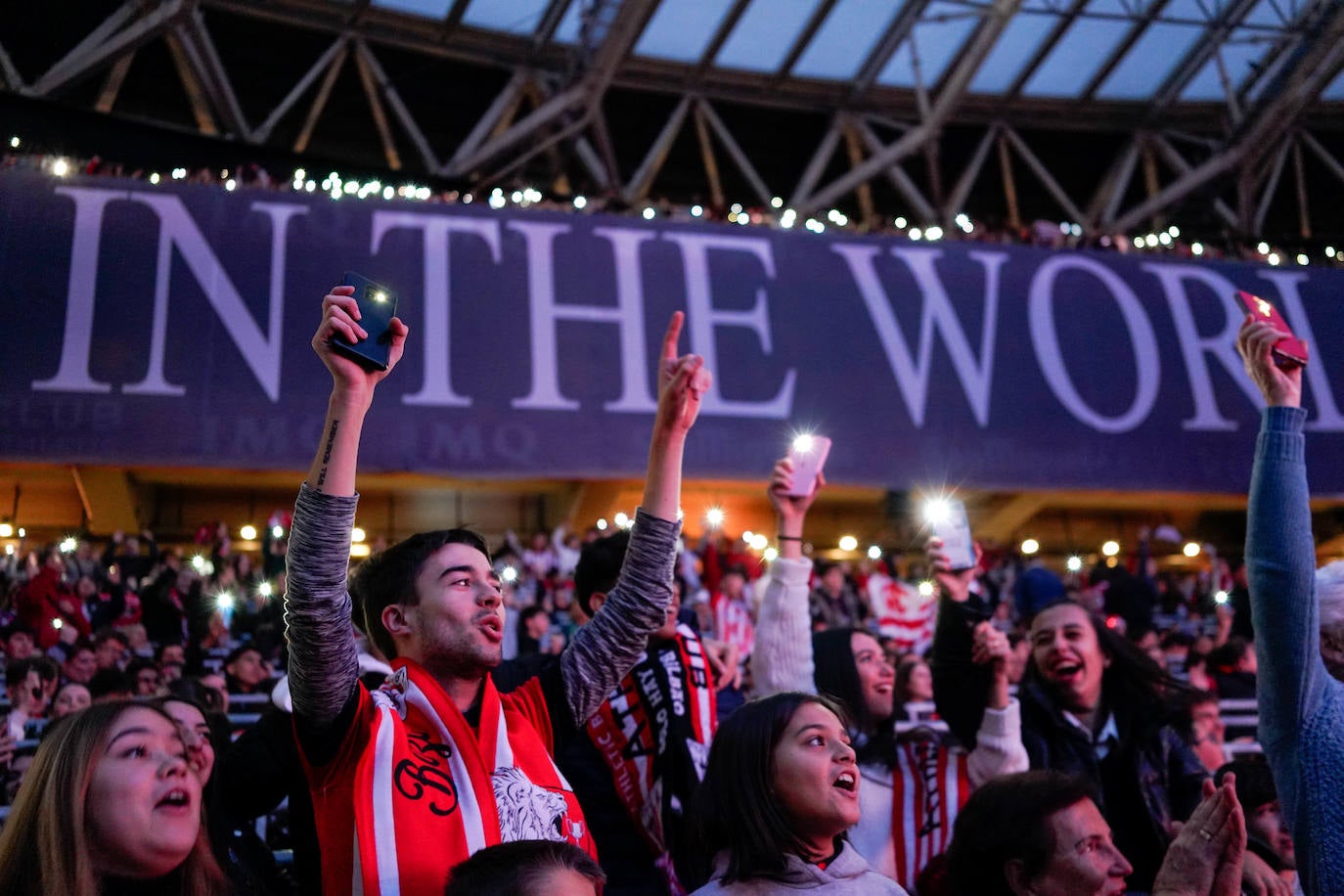 Fotos: La fiesta en San Mamés por el 125 aniversario del Athletic