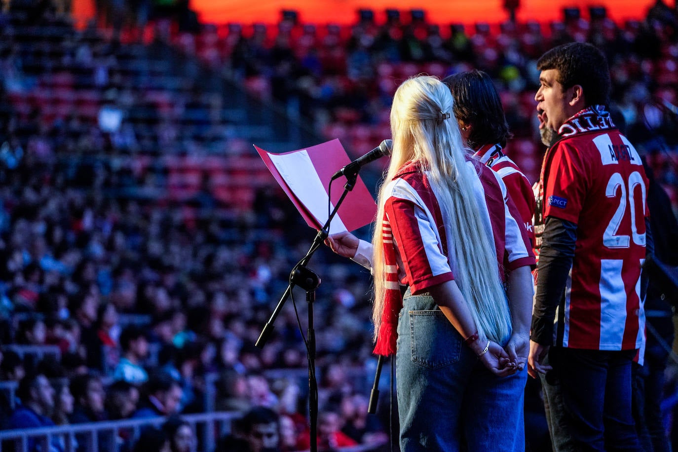 Fotos: La fiesta en San Mamés por el 125 aniversario del Athletic