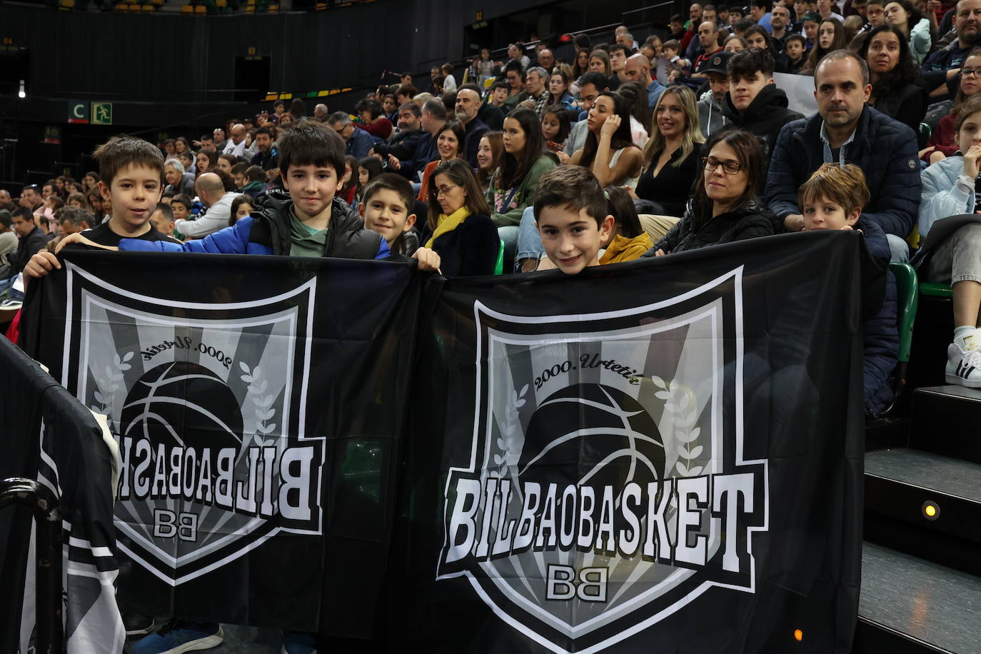 Fotos: Jornada de puertas abiertas del Bilbao Basket