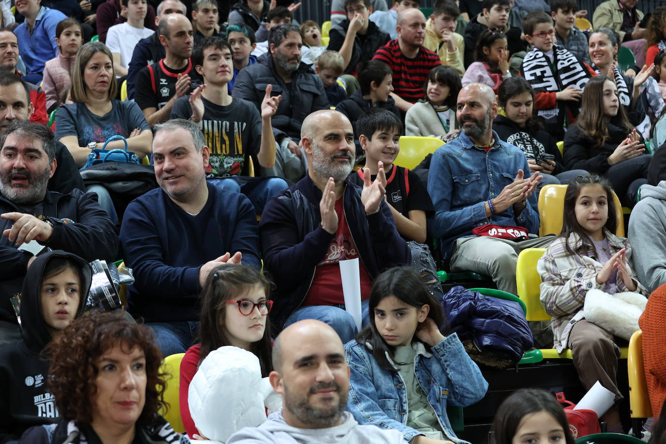 Fotos: Jornada de puertas abiertas del Bilbao Basket