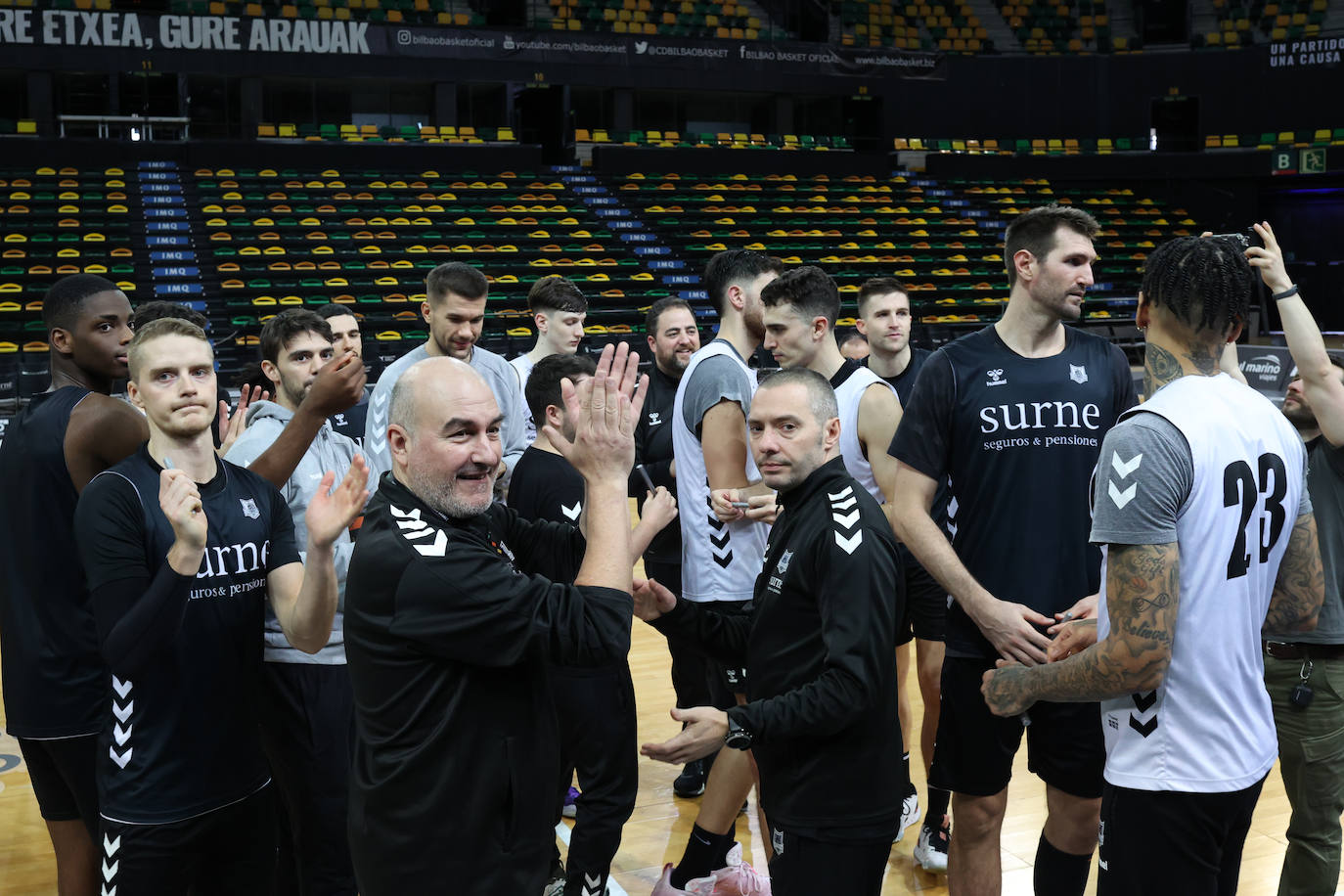 Fotos: Jornada de puertas abiertas del Bilbao Basket