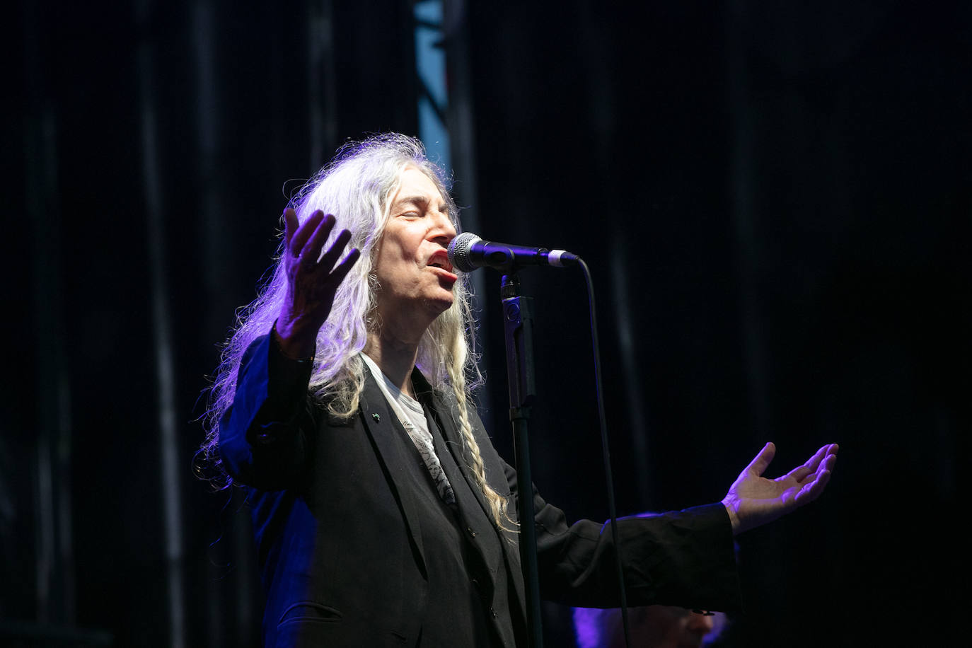 Patti Smith, en Vitoria.