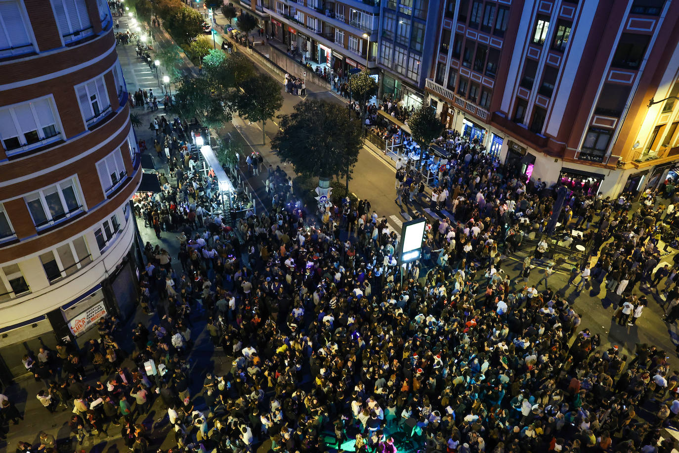 Centro de Bilbao, este 31 de diciembre