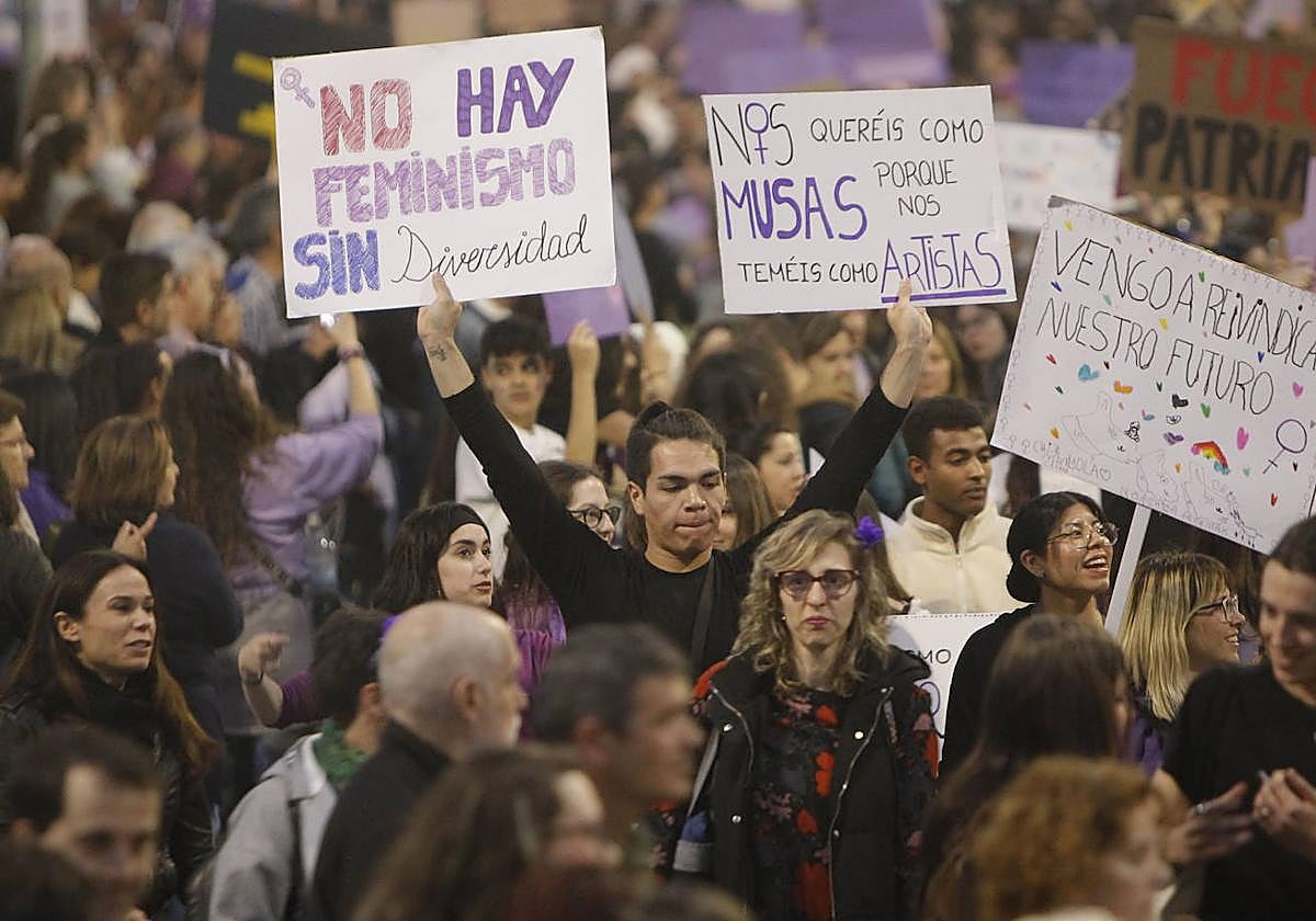 Manifestación del 8-M.