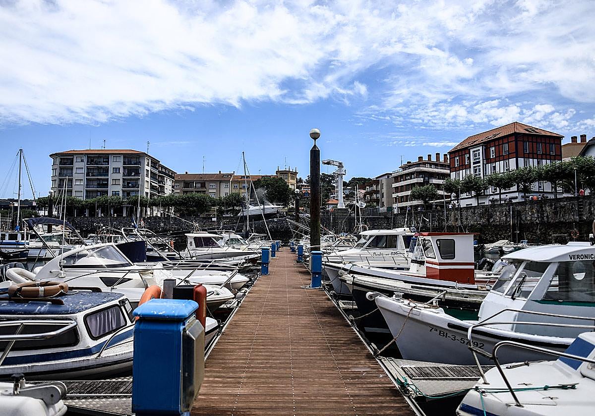 El pantalán de Plentzia amplió su capacidad de 165 a 204 plazas.