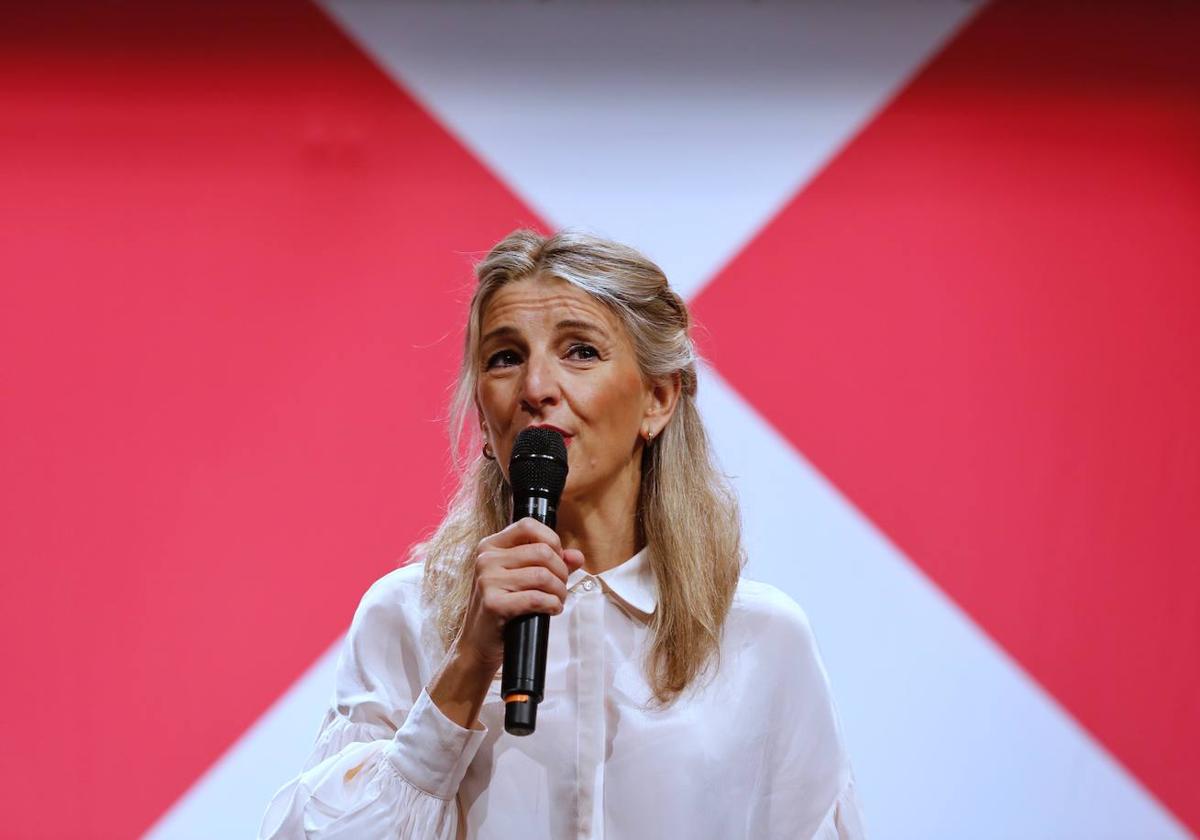 La vicepresidenta segunda, Yolanda Díaz