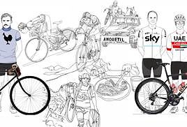 Historia visual del Tour: Así ha cambiado la carrera, los ciclistas y las bicis en sus 120 años de historia