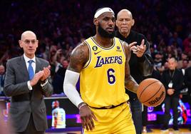 LeBron James ya es el máximo anotador de la historia de la NBA