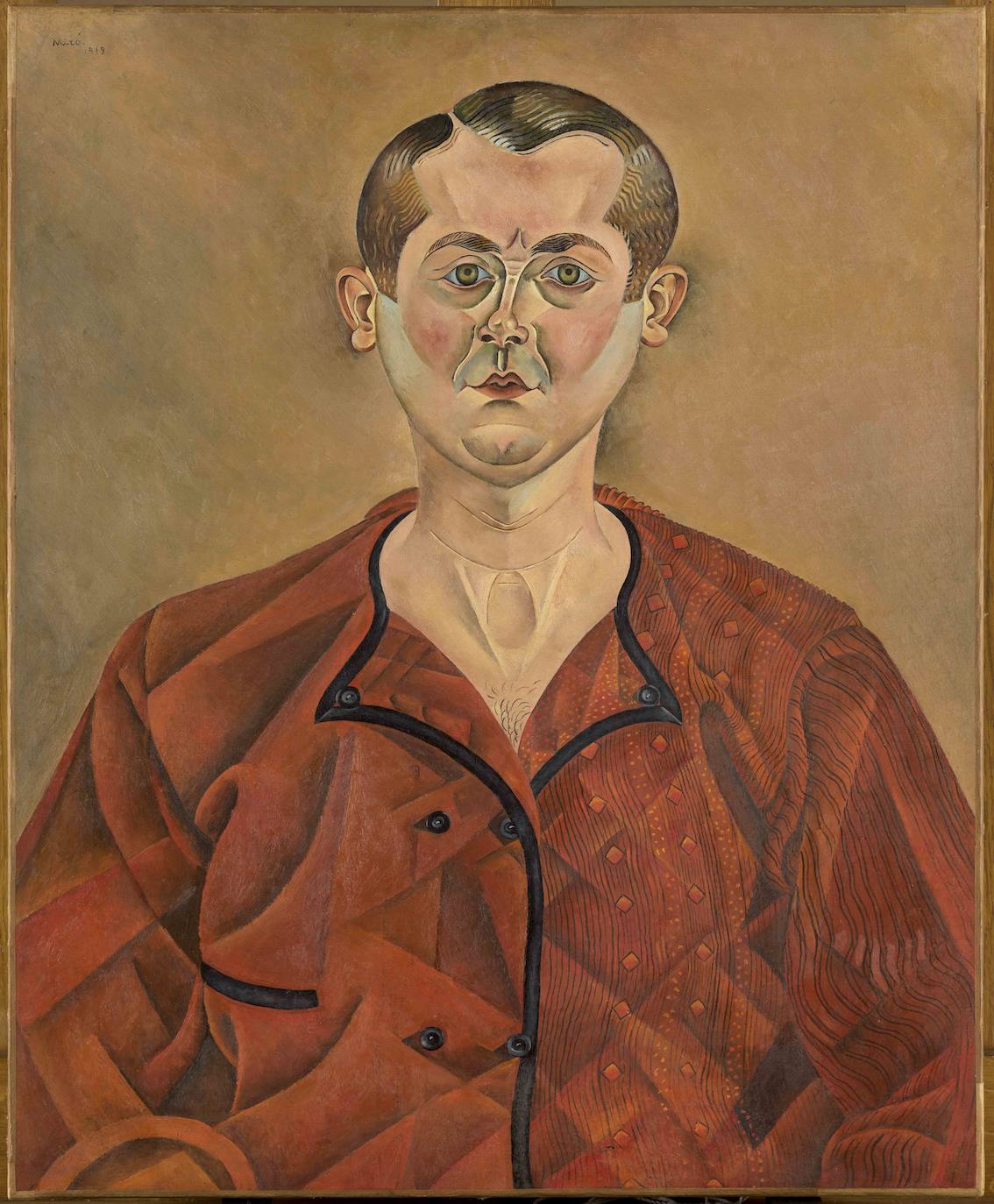 'Autorretrato', 1919.