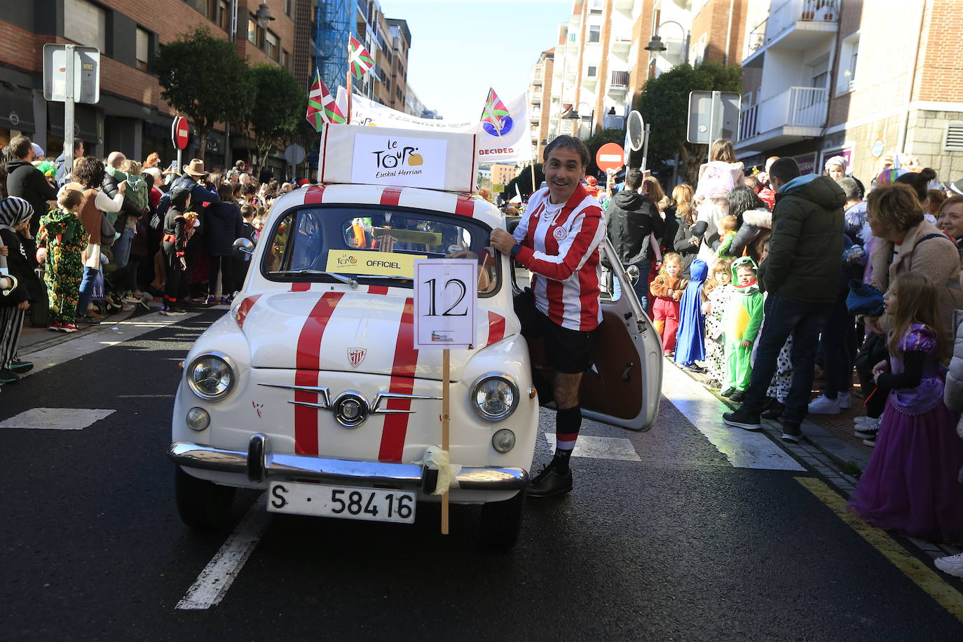 Desfile de carnaval en Deusto