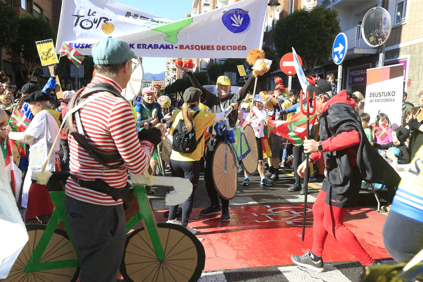 Desfile de carnaval en Deusto