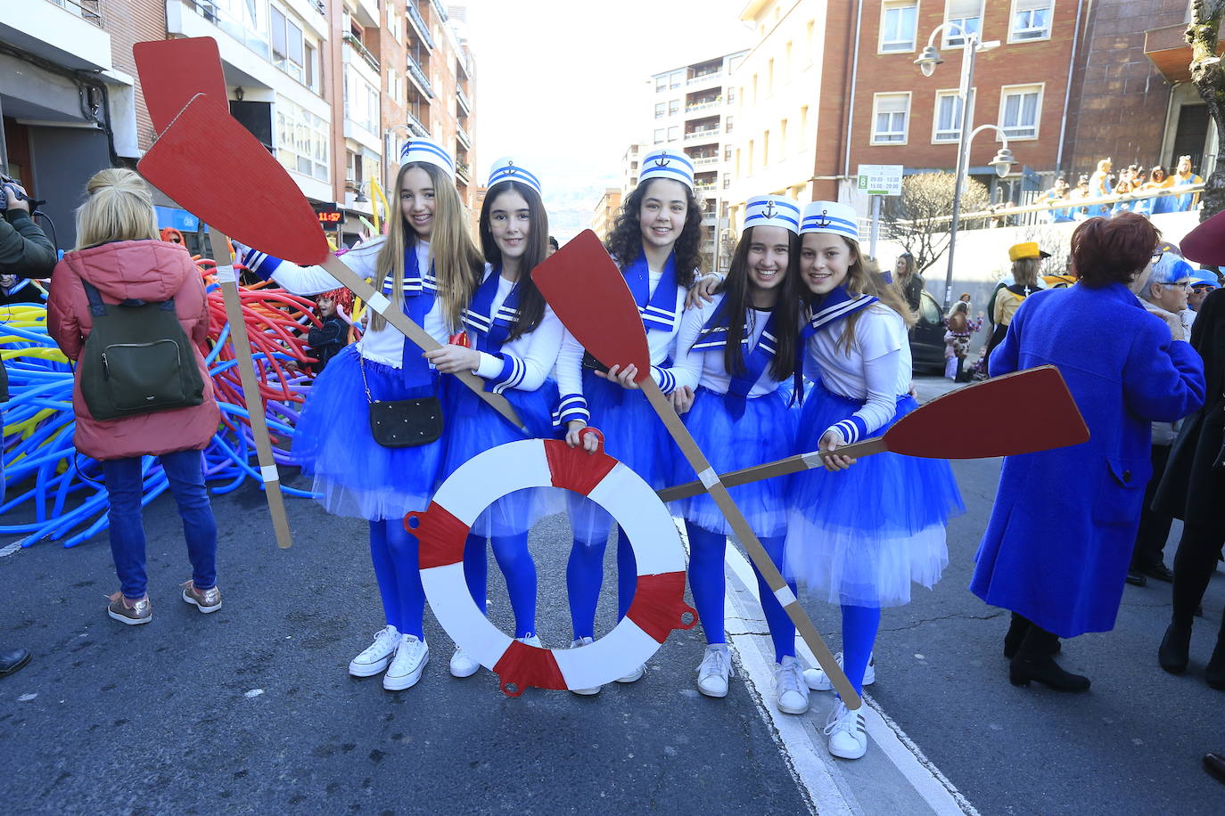 Desfile de carnaval en Deusto