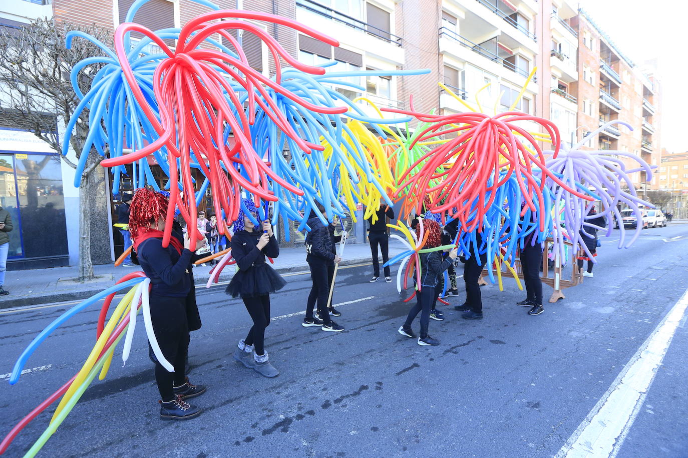 Desfile de carnaval en Deusto
