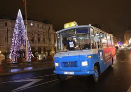 El mítico microbus 'Azulito' formará parte de la caravana de coches clásicos del jueves