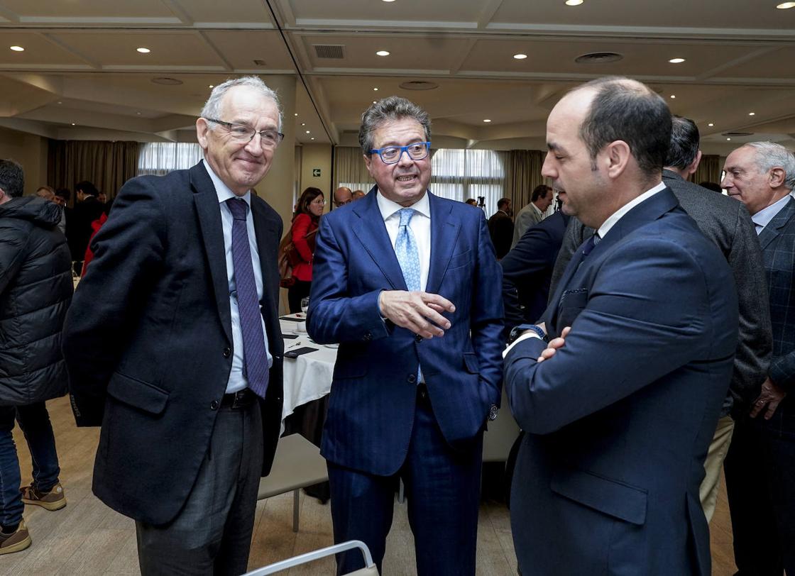 José Galíndez, Manu Álvarez y Mikel Amundarain.