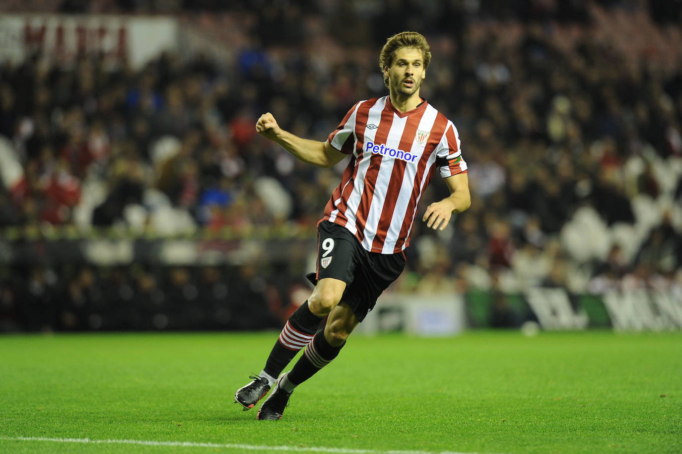 En el partido de vuelta de copa del Rey entre el Athletic y el Eibar, en el que el conjunto bilbaíno quedó eliminado.