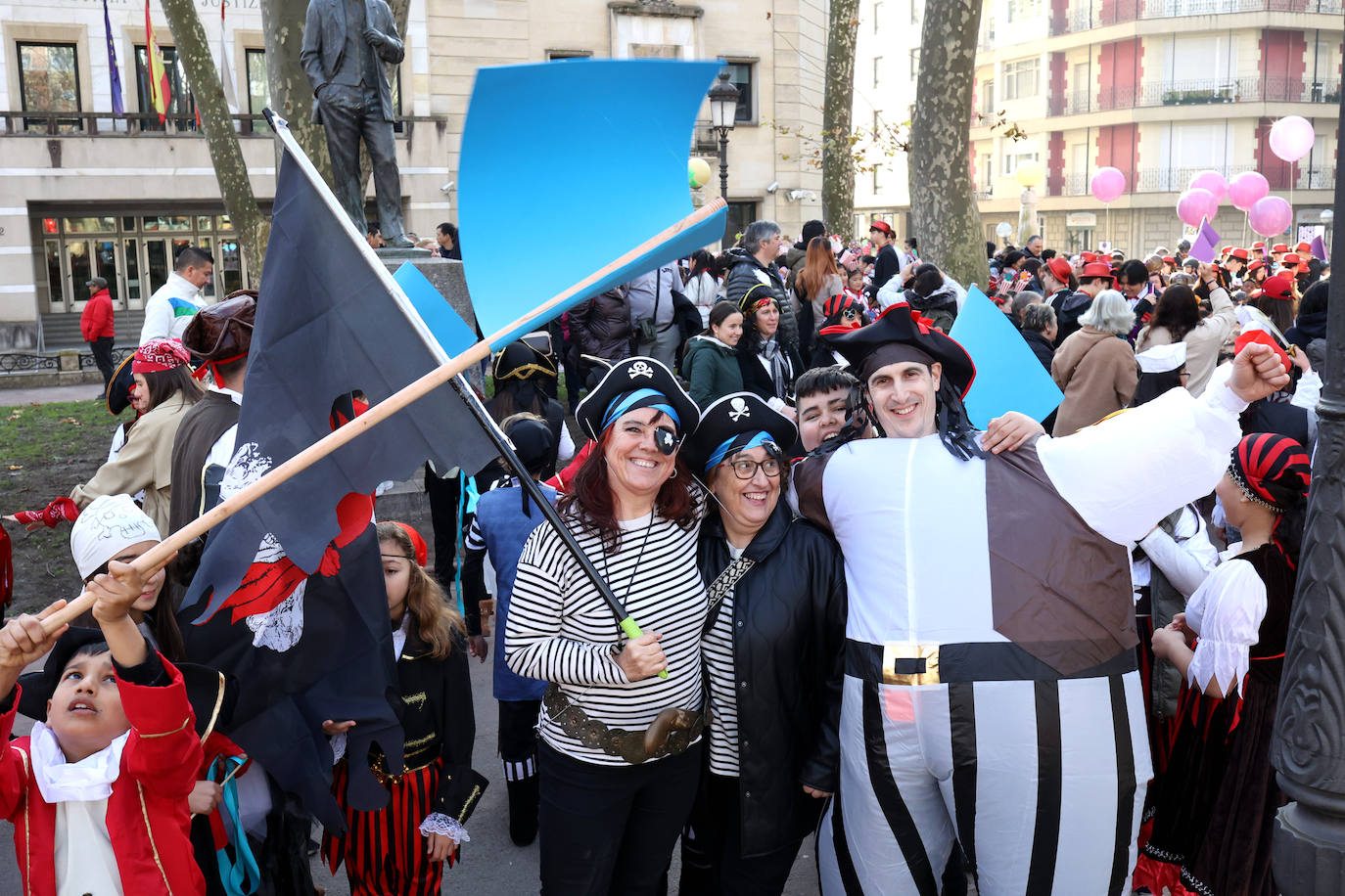 Los niños de Bilbao desfilan por Carnaval