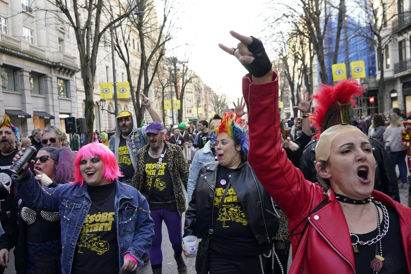 El desfile de Carnaval de Bilbao en imágenes