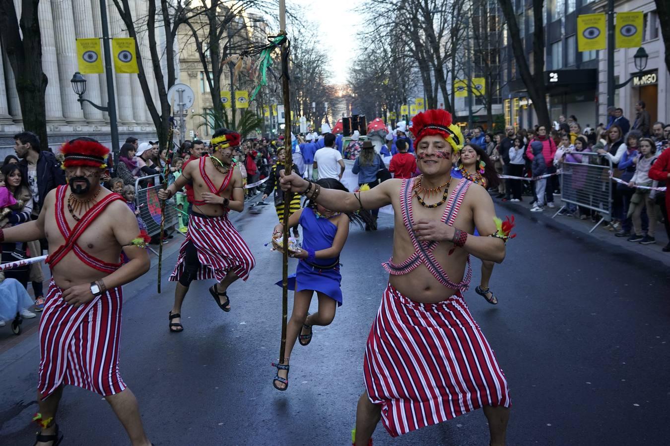 El desfile de Carnaval de Bilbao en imágenes