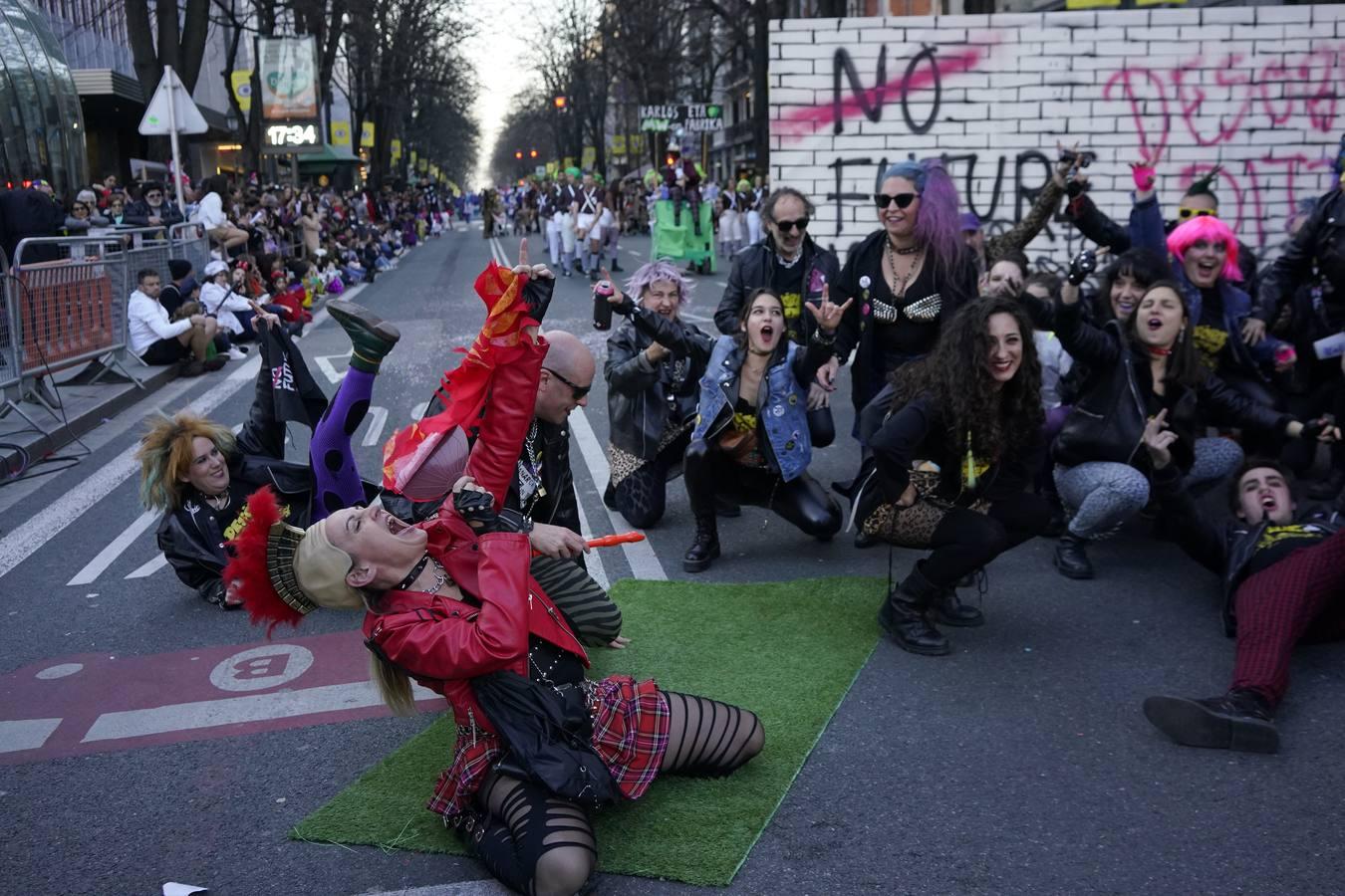 El desfile de Carnaval de Bilbao en imágenes