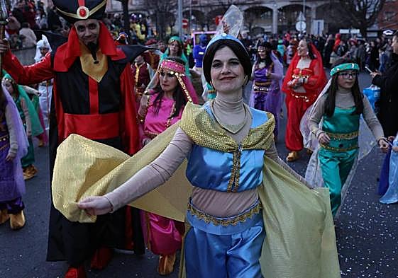 Explosión de alegría en el Carnaval de Barakaldo