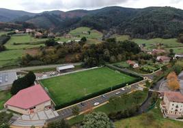 Imagen que presentará el entorno del campo de fútbol de Zubiaurrealde tras las obras.