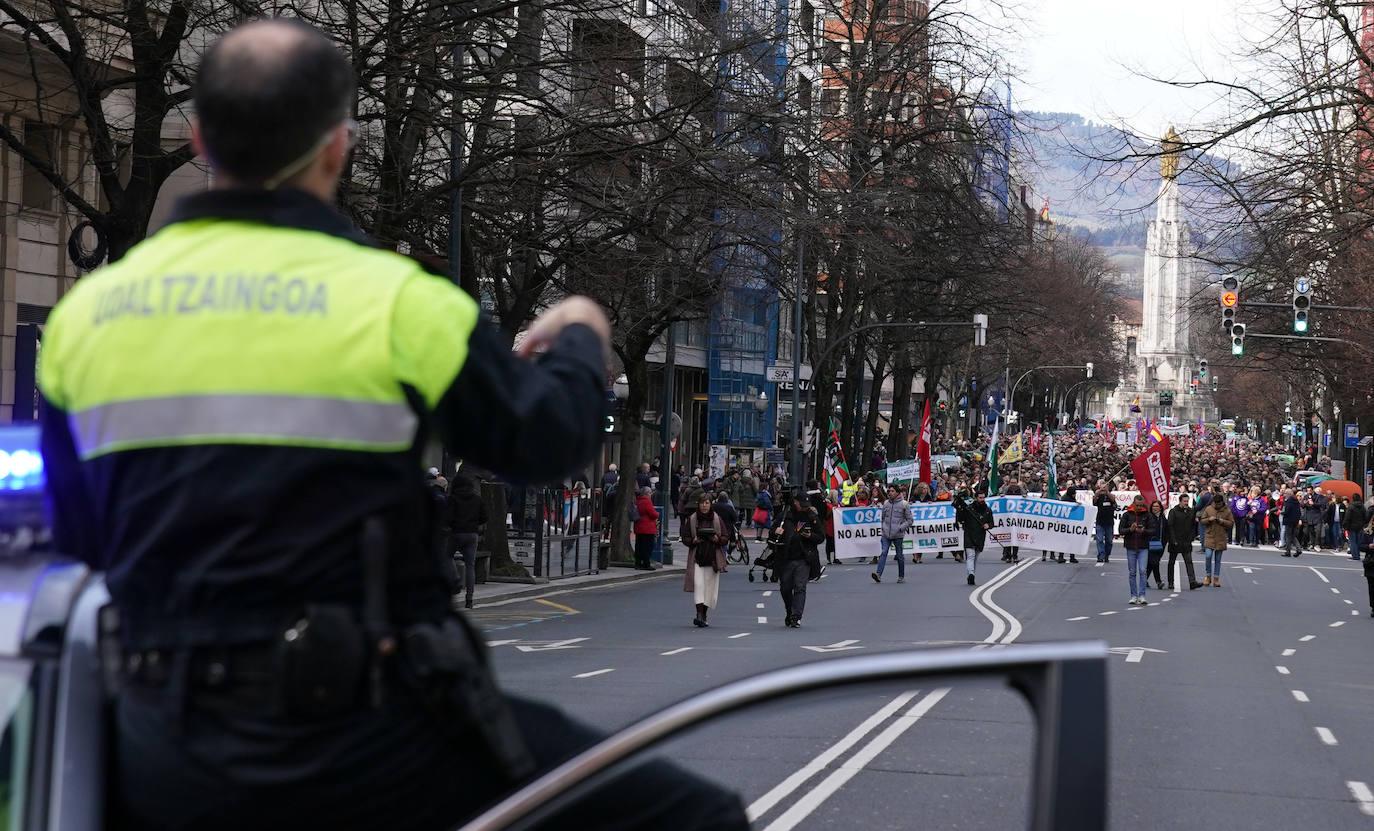 Las imágenes de la protesta