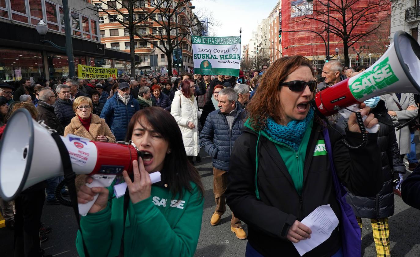 Las imágenes de la protesta